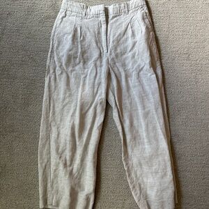 Aritzia The Effortless Pant Linen Crepette